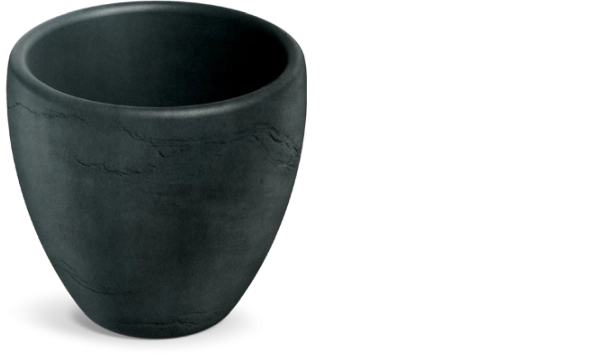 Ghiveci Cano 40 cm gri închis