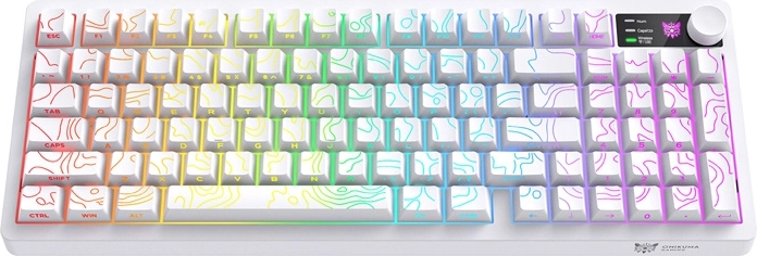 Tastatură de gaming Onikuma MT902 albă