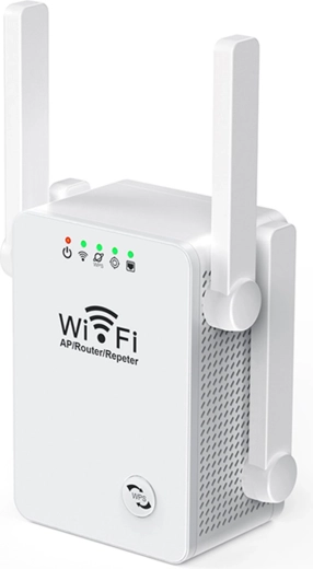Amplificator de semnal Wi‑Fi u9 2,4 GHz 300 Mb/s cu 4 antene