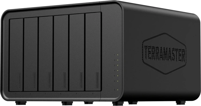 Server NAS TerraMaster F6-424 pentru 6 discuri