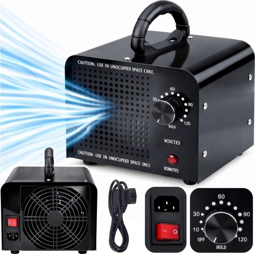 Generator de ozon LEAN 60 000 mg/h, 155 W cu temporizator