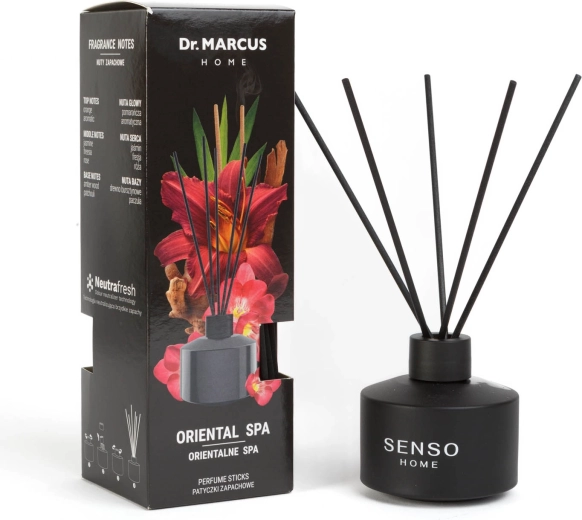 Difuzor de aromă cu bețișoare pentru locuință Dr. Marcus Oriental Spa 100 ml