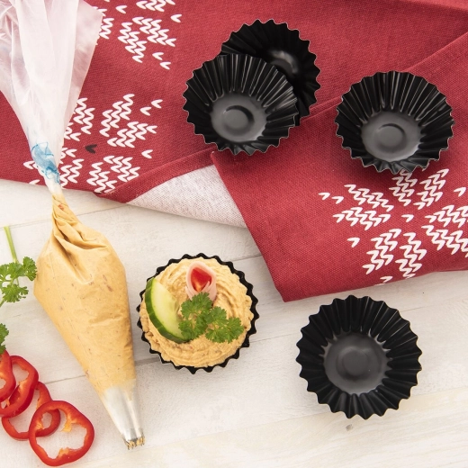 Diametrul de 7 cm, ideal pentru mini deserturi și finger food