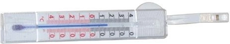 Termometru autoadeziv pentru fereastră 14 cm, plastic, alb