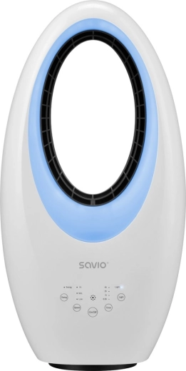 Ventilator de podea Savio fără pale, cu oscilație
