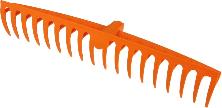 Greblă din plastic cu 18 dinți