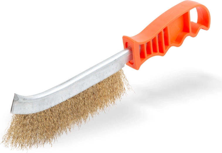 Perie de sârmă cu mâner din plastic