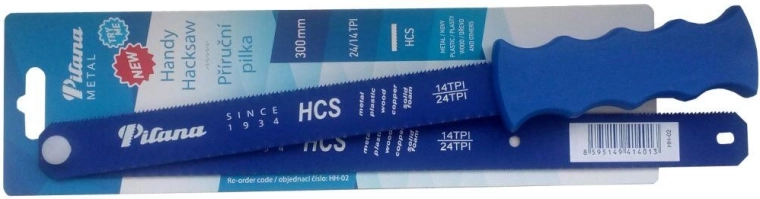 Fierăstrău universal cu două fețe 300 mm 24/14 TPI PILANA