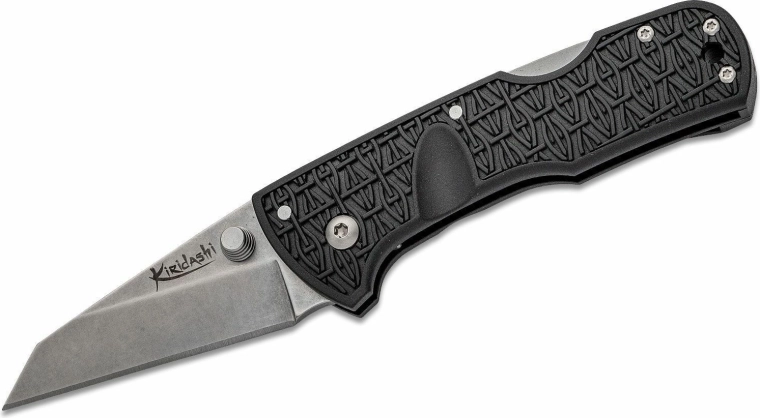 Cold Steel Kiridashi cuțit de buzunar 6,4 cm stonewash negru Griv-Ex