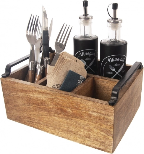 Patru compartimente inteligente pentru ordine