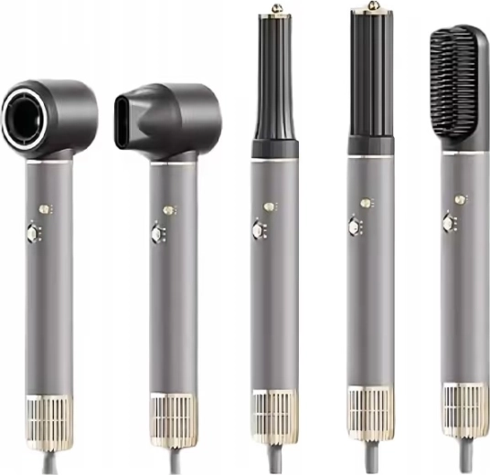 Styling 5‑în‑1: uscare, netezire și bucle într-un singur aparat