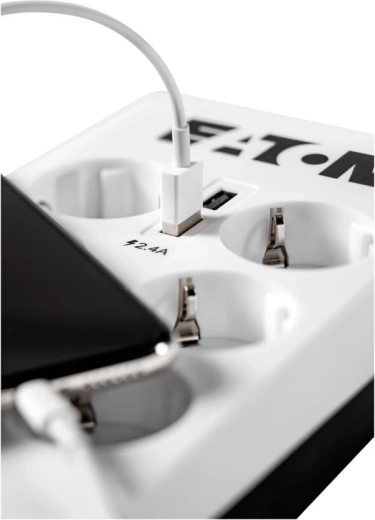 Două porturi USB 2,4 A pentru încărcare rapidă