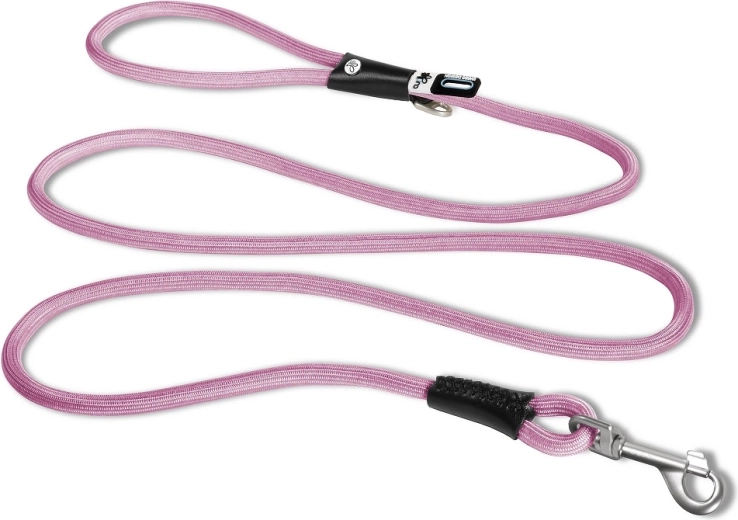 Lesă din frânghie Curli Comfort pentru câini comfort pink