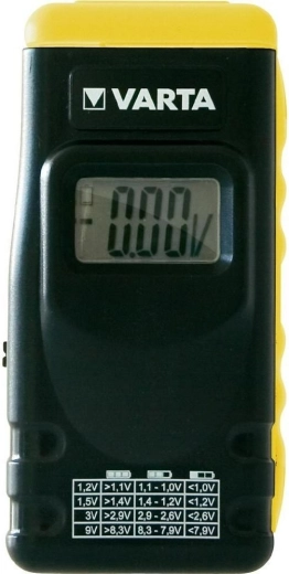 Tester digital Varta cu LCD pentru baterii