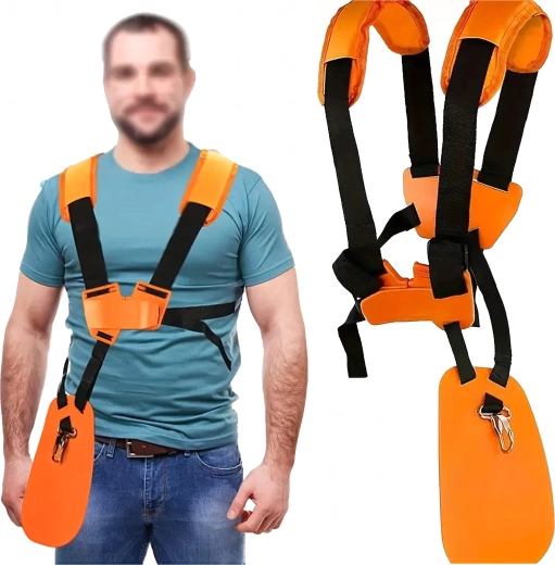 Ham de umăr moale pentru motocoasă și trimmer, reglabil