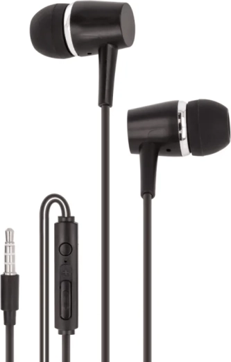 Setty căști in-ear cu fir – negru