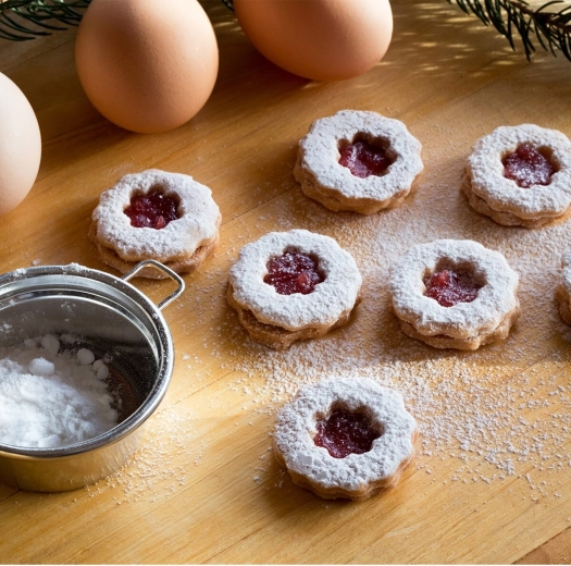 Decupaj curat pentru linzer și decorare