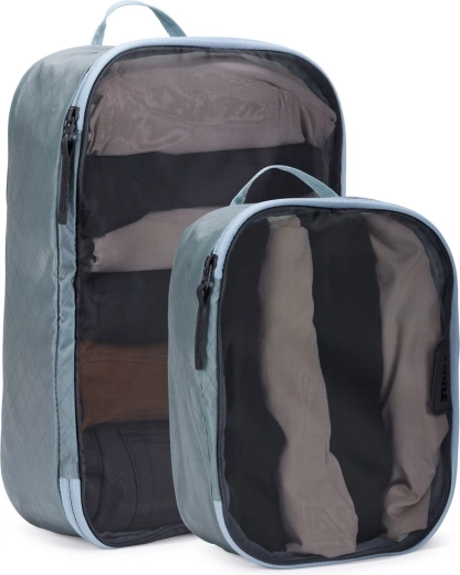 Set de packing cubes Thule (1 mediu + 1 mic) pond gray