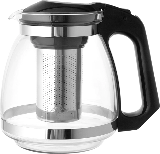 Ceainic din sticlă cu sită de infuzare 1500 ml