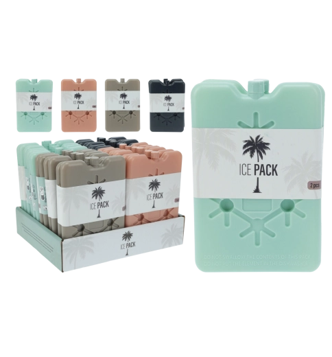 Set de elemente de răcire pentru lăzi frigorifice și genți termo (2 buc.)