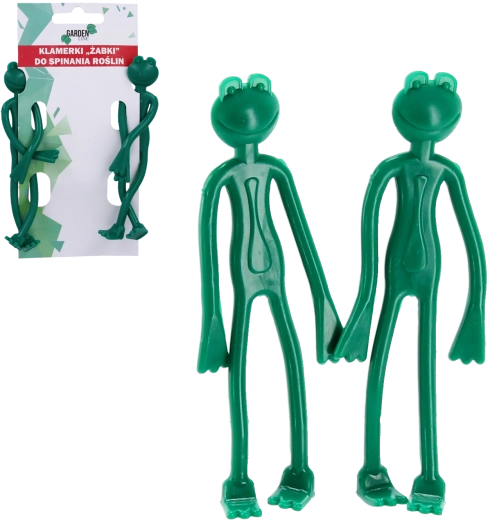 Set cleme pentru plante Broscuță 13,5 cm – 2 buc