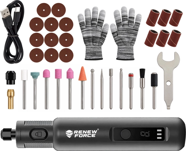 Mini polizor multifuncțional cu acumulator Renew Force