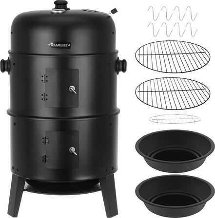 Mai mult spațiu: 2 grătare cromate și 8 cârlige