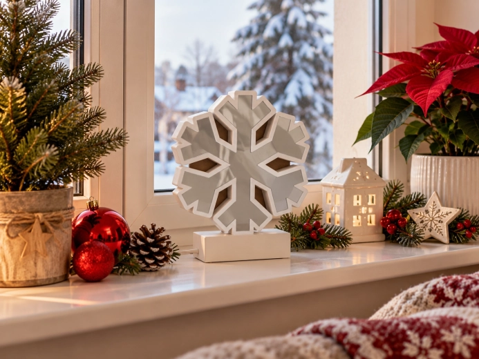 Decorațiune de Crăciun în picioare