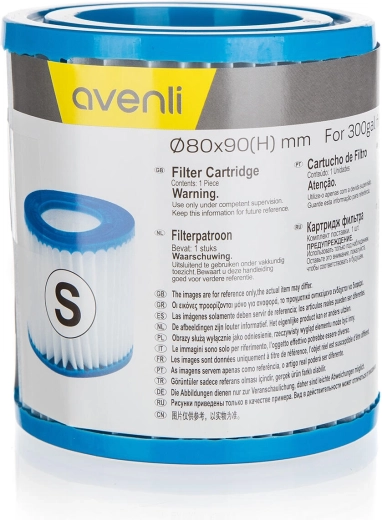 Mărimea S Ø80 × 90 mm pentru filtre compacte