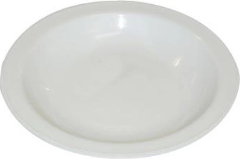 Farfurie adâncă din plastic 23 cm albă