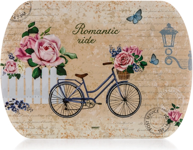 Suport de masă Romantic ride din plută 39 × 28 cm