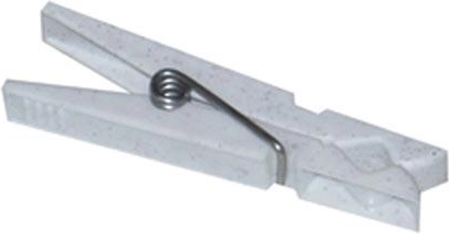 Cârlige de rufe din plastic – mix de culori, 20 buc