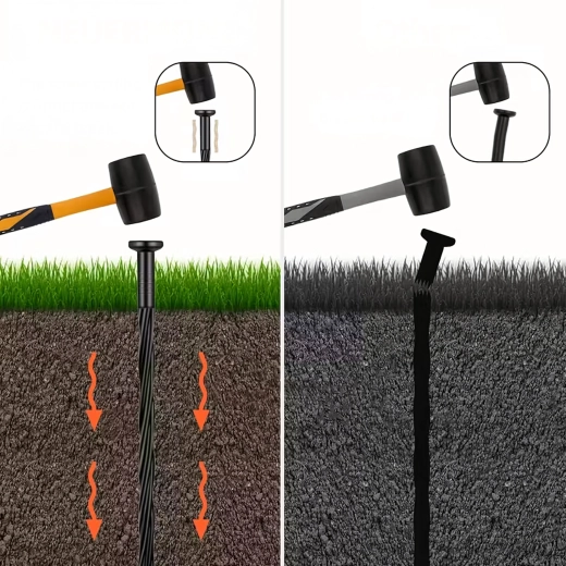 Instalare ușoară cu ciocanul