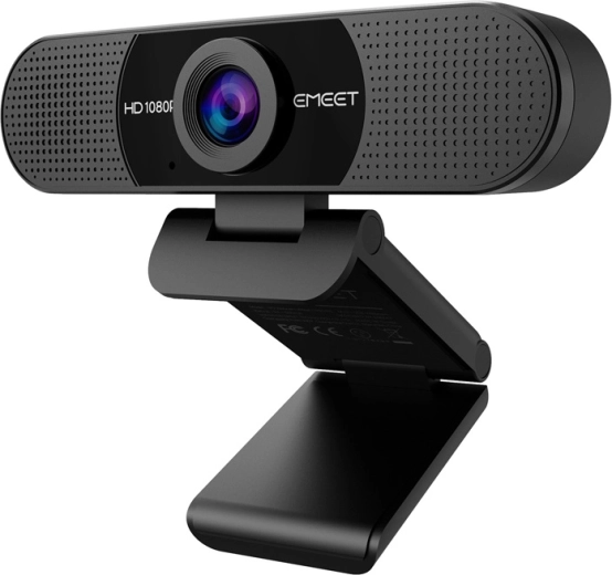 Webcameră EMEET SmartCam C960 Full HD cu microfoane și capac de protecție