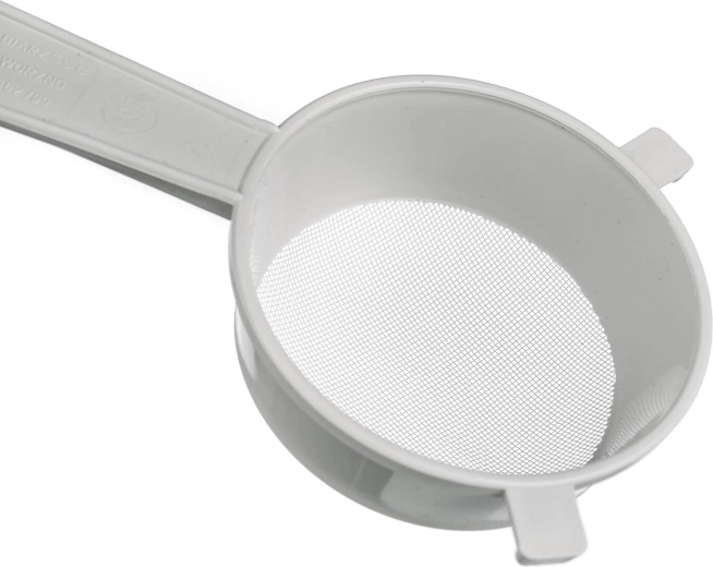 Plasă fină pentru strecurare curată