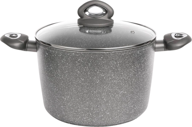 Oală Valdinox Rock 20 cm cu capac 3,2 l