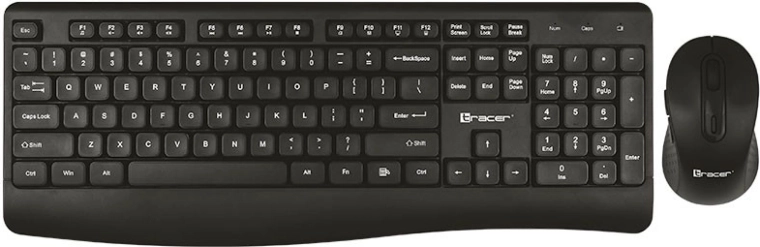 Set tastatură și mouse wireless TRACER Bartix II RF Nano