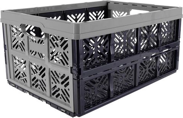 Ladă pliabilă 32 l, gri nordic