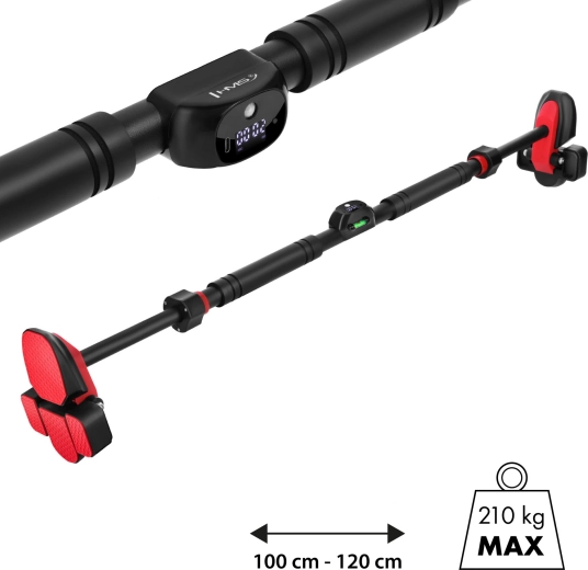 Bară de tracțiuni pentru ușă cu contor și nivelă HMS DD501