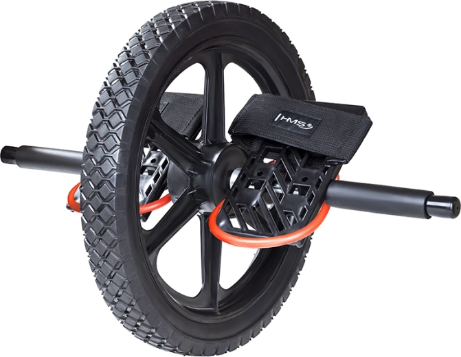 Rulare stabilă datorită roții mari și aderente