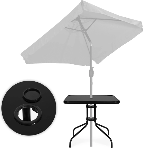 Orificiu practic pentru umbrelă de 4,5 cm