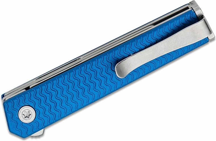 Mâner din aluminiu texturat și clip reversibil