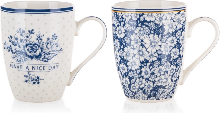 Cană ceramică Flower 340 ml