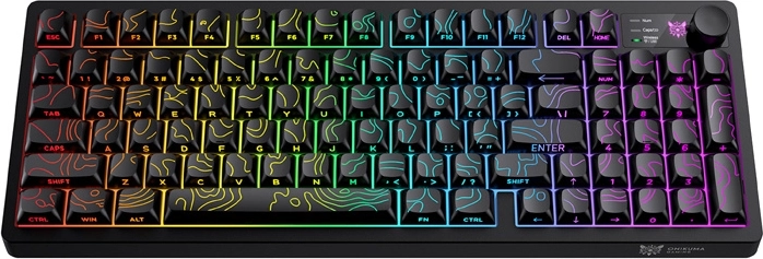 Tastatură de gaming Onikuma MT902 RGB (neagră)