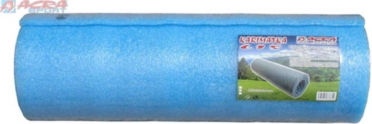 Acra saltea de camping din spumă soft albastră 180 × 50 × 1 cm - 1 bucată