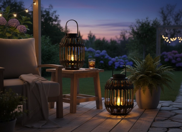Lanternă portabilă pentru casă și terasă