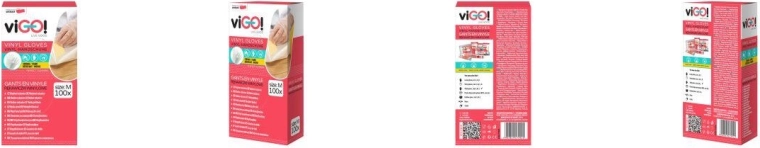 Mănuși de unică folosință din vinil M, 100 buc