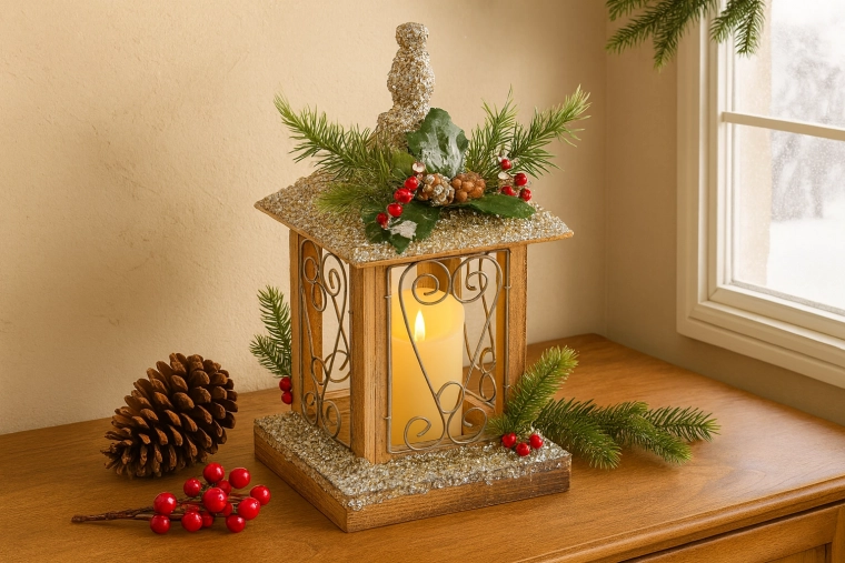 Lemn rustic și elemente metalice ornamentale