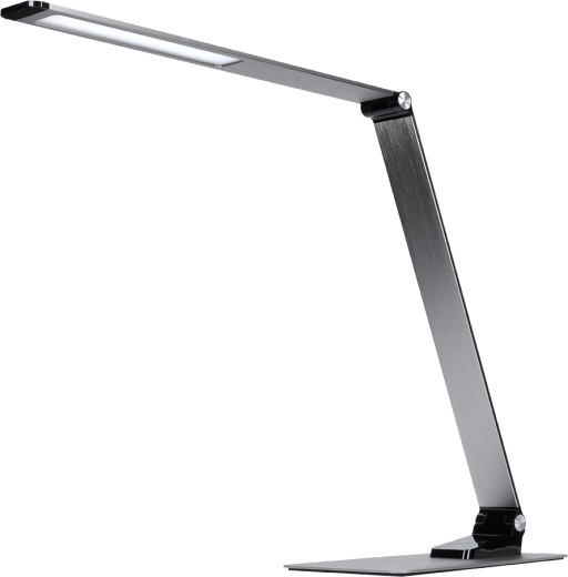 Solight lampă de birou LED dimabilă 11 W cu reglarea temperaturii de culoare, argintie