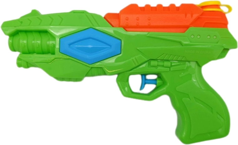 Pistol cu apă 23 cm verde - 1 bucată